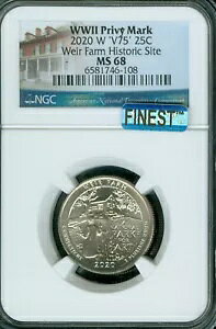 2020 W EBA[ t@[Y NH[^[ NGC MS68 MAC FINEST & SPOTLESS V75 PRIVY *