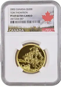 2002 Ji_  g gv\ PF69 UCAJi_ $200 ݁ANGC RC