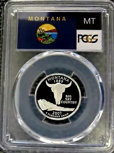 2007-S 25c �����^�i �V���o�[ �B�����x�� �N�H�[�^�[ �v���[�t �R�C�� PCGS PR70 DCAM