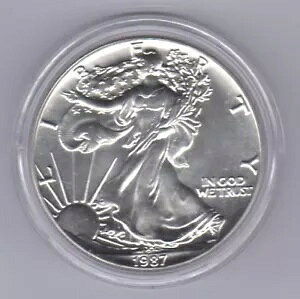 U087 USA č 1987 $1 1IX Vo[ BU UNC ~g C[O RC JvZ