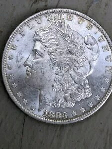 1883-O AU Coin MORGAN SILVER DOLLAR ʐ^Q Rev