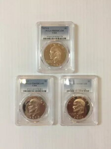 bg 3 - 1973 S 1974 S 1977 S AC[n[ h 1 h PCGS PR69 DCAM u[ x