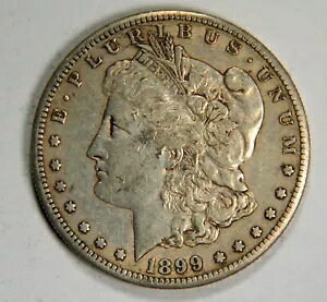 1899 O �����K�� �_���[ ~ XF AU UNC ~ 90% �� $1 �č��R�C�� �R���N�^�[�Y�A�C�e�� ~ #27