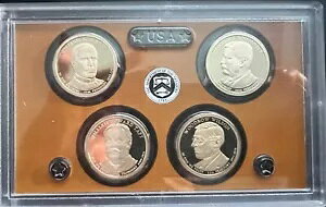 2013年 財務省 ドル硬貨 プルーフ コイン 4枚セット