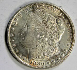 1880 O �����K�� �_���[ ~ XF AU UNC ~ 90% �� $1 �č��R�C�� �R���N�^�[�Y�A�C�e�� ~ #59