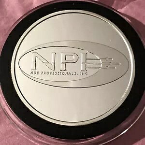 NPI NDE Professionals Inc 25���N�L�O 1�g���C�I���X .999 ����⃉�E���h�R�C��