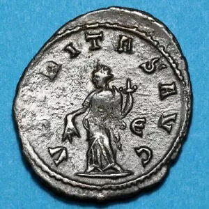 ���[�}�d�� 10 ���A���g�j�j�A�k�X �K���G�k�X AD 253-268 AD-VBERITAS AVG-Rome-RIC 287