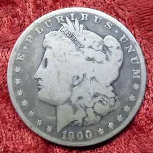 1900年 S モーガン銀貨、セミキーアメリカ合衆国銀貨 1ドル