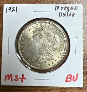 1921�N �����K�� �V���o�[ �_���[ BU ������ MS+ �R�C�� (Raw10503)