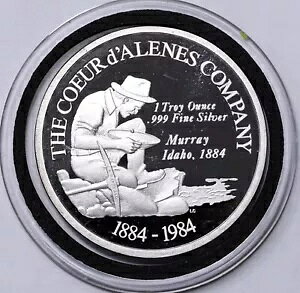 1IX .999  1884-1984 The Coeurd'Alenes Company# 0875