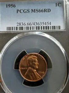 1956�N RED PCGS MS-66 �����J�[�� BU �R�C�� �����ʃZ���g �Z�b�g�S�i�o�i