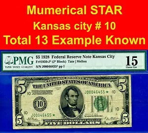 1928 N $5 AMs PMG 15 A 13 m̃JUXVeB X^[ Fr 1950-J*