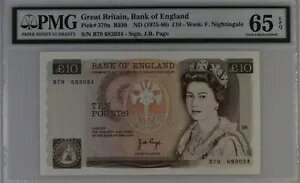 p / CMX 10 |h P379aA379f UNC / PMG 65A67EPQ TOP POP