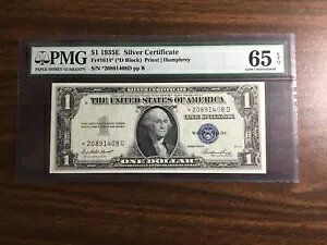 1935-E $1 1 �h����ؖ��� * PMG 65 �͖����ʂł��邱�Ƃɒ���