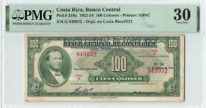 RX^J 100 RY 1954AP-219a oR Zg (P-212  Ovpt) PMG 30 VF A