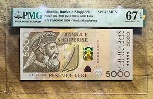 2001 (ND 2004) AojA 5000 Leke P-70s PMG 67 EPQ W{ *gbv |bv* XJfxO