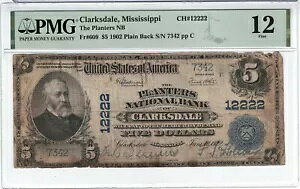 1902�N $5 PB �U�E�v�����^�[�Y�E�i�V���i���E�o���N�E�I�u�E�N���[�N�X�f�[���E�~�V�V�b�s�B MS - 7342 12222