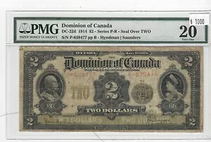 1914 h~jI Iu Ji_ $2  DC-22dAV[ I[o[ 2 Ser #P-639477 PMG VF-20