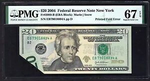 ???? G[ 2004 $20 ??܂ڃG[?? PMG SUPERB GEM UNC 67 EPQ