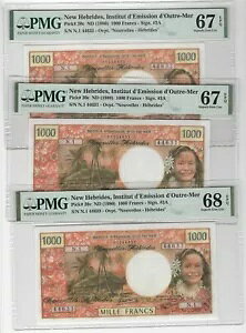 1980 NEW �w�u���f�B�[�Y 1000 F P20c 3 �A�� PMG 67 67 68-TOP POP PM126-24