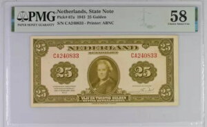 I_񎟐E펆 25 Of 1943 NA UNC PMG O[h