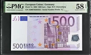 aUNC 500 ���[�� �h�C�c ���B�A�� 2002 �f���C�[���x���O P-7x R001D2 PMG 58EPQ X006