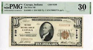 �C���f�B�A�i�B�J���[�K - $10 1929 Ty. 1-�ŏ���NB-Ch. #9189 PMG 30 - �x�X�g 11 �̏����ȉ��� - ���A