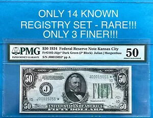 1934 $50 JUX VeB X^[ - 3 O[ĥ݂̍i - FRN PMG 50 AU FR 2102-JDGS*