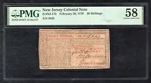 NJ-173 1776 N 2  20  30  30 VO j[W[W[ RjA PMG AU-58