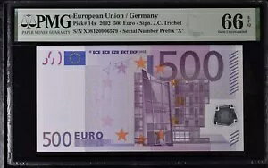 GEM UNC 500 ���[�� �h�C�c ���B�A�� 2002 �g���V�F P-14x R017E3 PMG 66EPQ