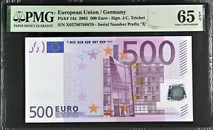 A R007A1  UNC 500 [ hCc gVF 14x BA 2002 PMG 65EPQ
