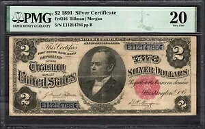 1891 $2 Vo[ؖ Windom Note PMG 20 Fr.246 iԍ 1997072-006