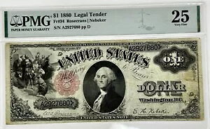 1880 N $1 @ʉݎ PMG Very Fine VF25 FR 34 Geo Washington