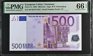 GEM UNC 500 ���[�� �h�C�c �_�C�[���x���O P-7x R003A2 ���B�A�� 2002 PMG 66EPQ