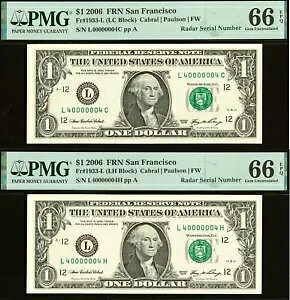 2006�N $1 �T���t�����V�X�R FRN PMG 66EPQ ���A2 �X�[�p�[���[�_�[ �V���A���i���o�[ 4000004