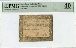 8  14  $2 (9s) [h RjA m[g 1776 MD-98 PMG EF40