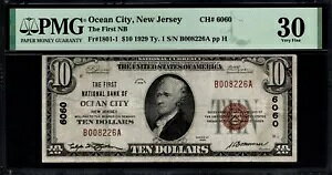 1929 $10 t@[Xg iVi oN I[V VeB j[W[W[ PMG 30 Fr.1801-1 CH#6060