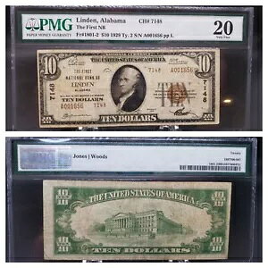 Ao}Bf - $10 1929 Ty. 2 t@[Xg iVi oN #7148 PMG VF-20 KVE Investments