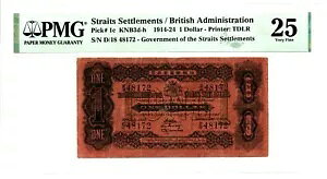 �C���a��: 1 �h�� 10.7.1916 �s�b�N 1c KNB3d-h PMG Very Fine 25�B