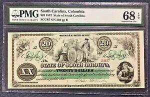1872 $20 TEXJCiB ~ PMG 68 EPQ ~ f炵Aʂ̕!!!!