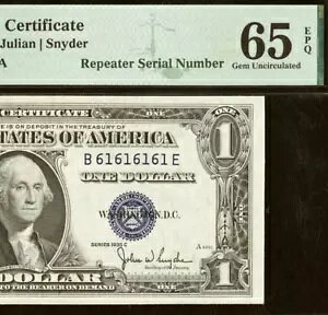 1935C $1 Vo[ؖ PMG 65EPQ ΃X[p[s[^[ VAԍ 61616161