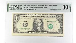 PMG 30 VF EPQ $1 1988 FRN j[[N Fr#1914-B K^[܂G[ *3207