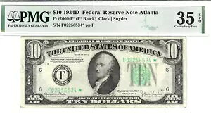 1934-D $10 Ag^ A ** X^[m[g ** f炵 PMG `CX ɏ㎿ 35 EPQ