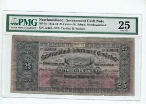 1913 -14 j[t@hhANF-7c : ?25 ASN# 12424 PMG VF-25