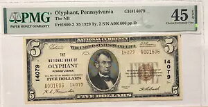 1929 It@g yVxjA $5.00 ʉ PMG `CX GNXg[ t@C 45