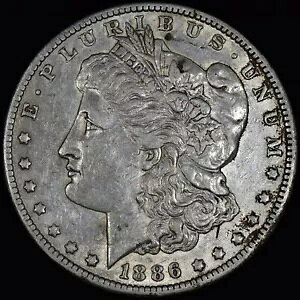 1886-O $1 ���[�K�� �V���o�[ �h�� ? XF �ɍ�? �󏭂ȓ��t�R�C�� A ?�M���ł���?