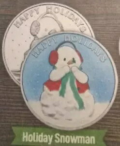 2024 - 1�I���X.999 HOLIDAY SNOWMAN �V���o�[���E���h �J�v�Z������