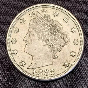 1883 リバティ V ニッケル コイン