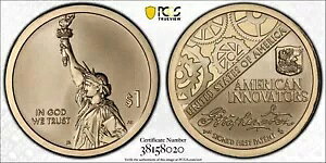 2018-S $1 Cmx[V - VgBŏ̓ɏ - PCGS PR 70 - tؖ