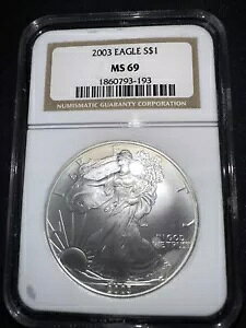 2003 MS 69 �A�����J�� �V���o�[ �C�[�O�� 1 �I���X NGC �O���[�h�F��{���̃X���u